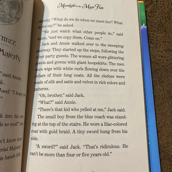 “Moonlight on the Magic Flute” Children’s Book Magic Tree House #41 - Picture 8 of 16